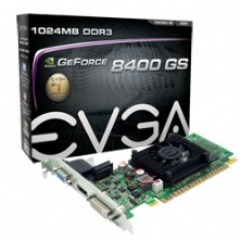 VGA 8400GS 1GB DDR3 PCIE -EVGA (Por Apenas 83 LPs)